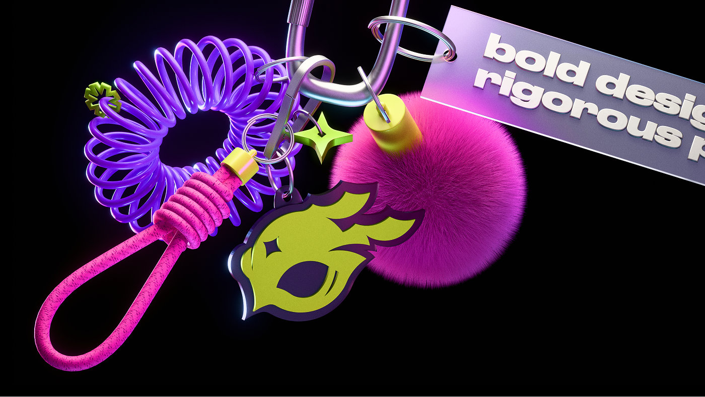 PIXIE branded keychain