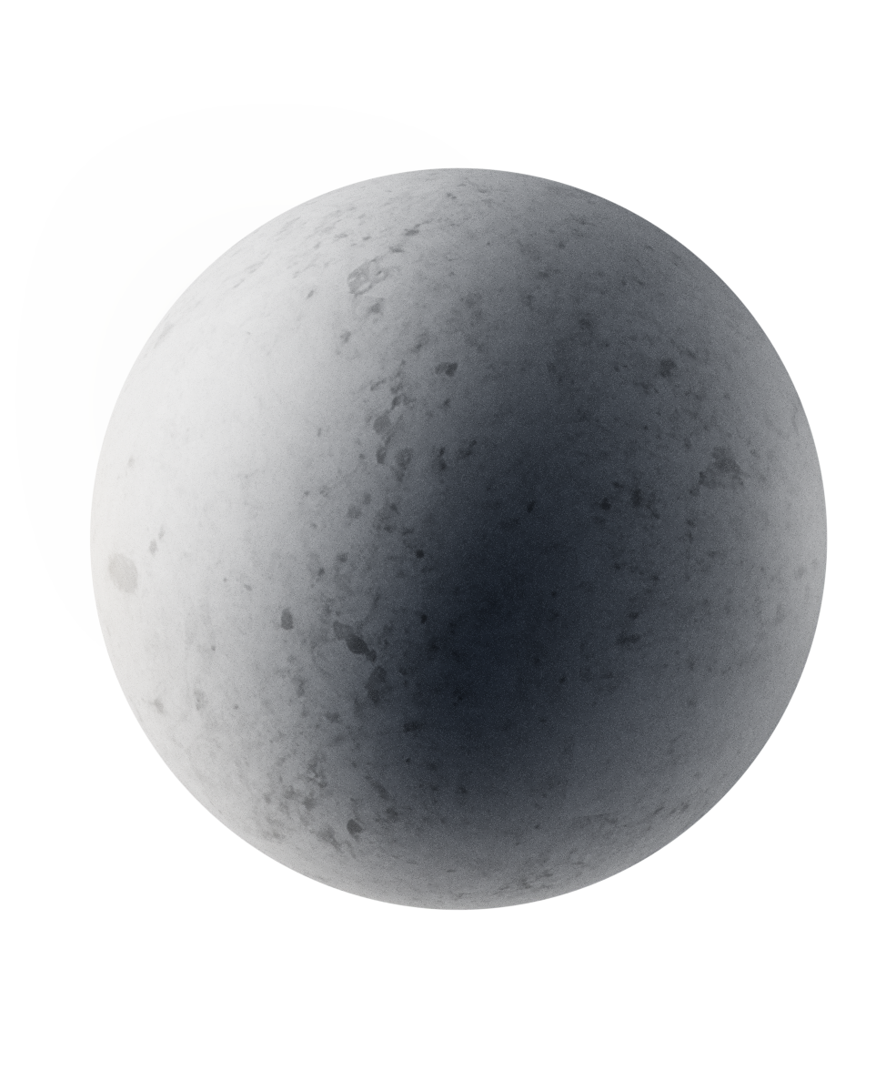 Marble material sphere