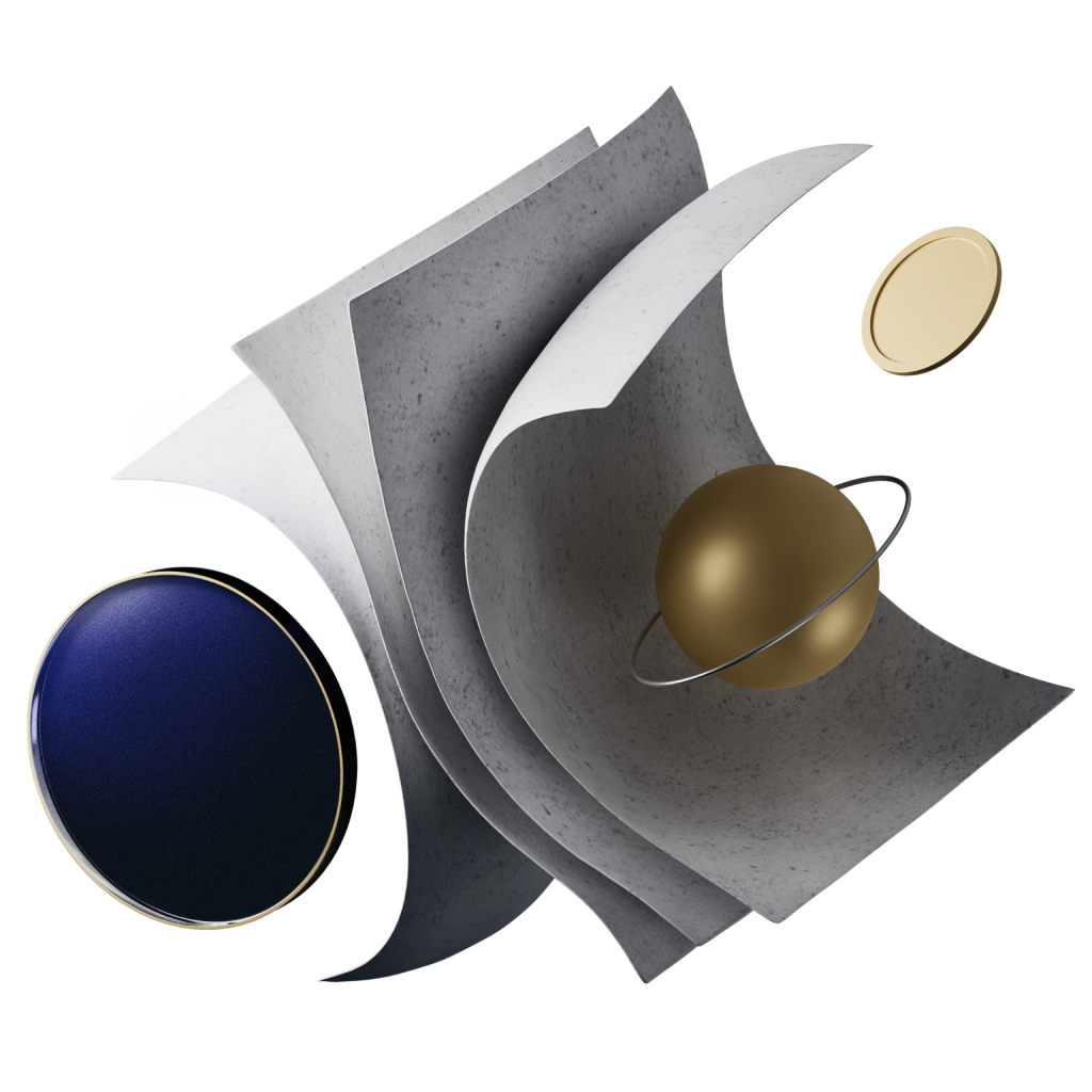 Private banking 3D illustration 1