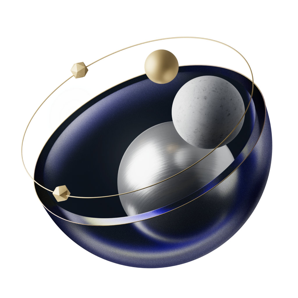 Private banking 3D illustration 9