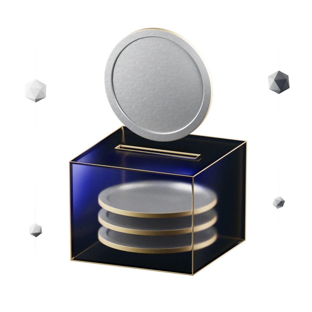 Private banking 3D illustration 6